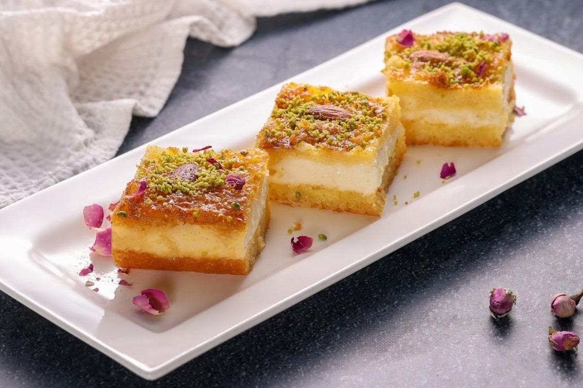 Basbousa with Cream