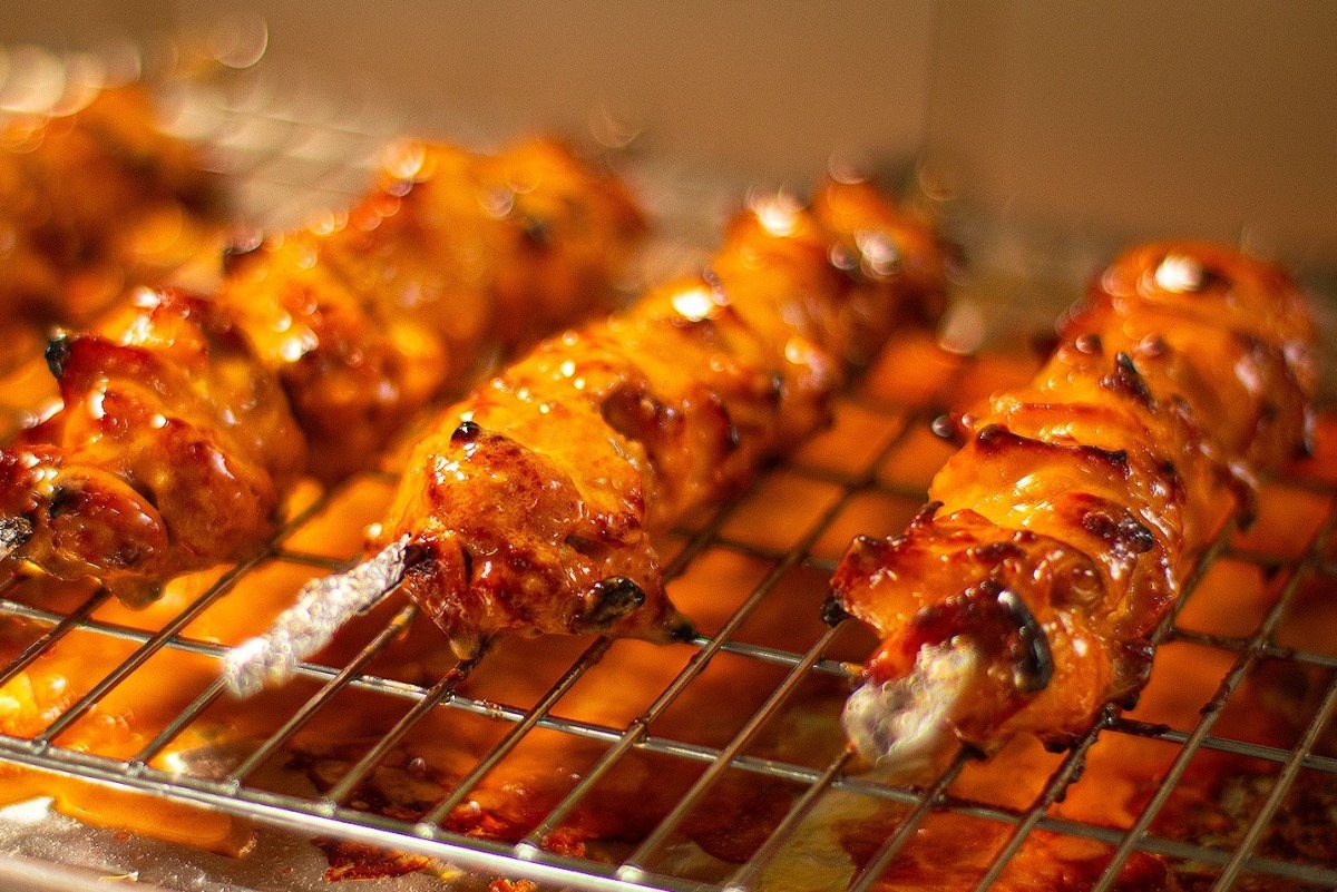 Garlic & Chili Chicken Skewer