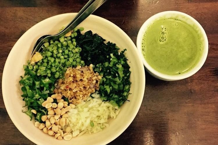 Lei Cha  (Thunder Tea Lei Cha Rice)