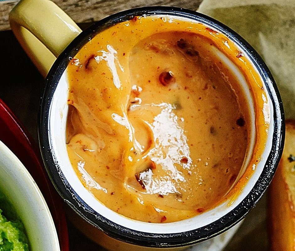 Mayonnaise Based Dip (Hot Sauce Version)